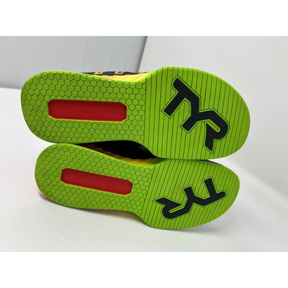 TYR L-1 Lifter Weightlifting Shoes Black Neon Green Red Gradient Mens Womens 8 - Picture 9 of 9